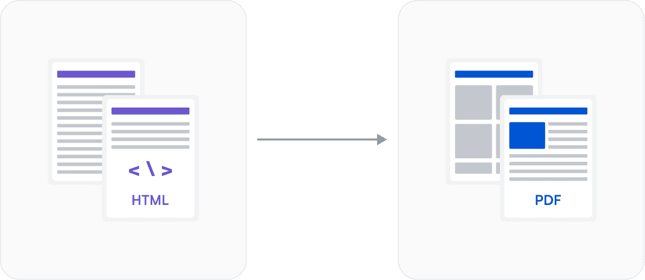 PDF generation illustration