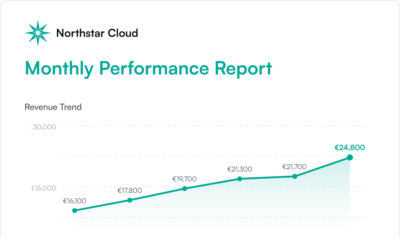 Analytics chart illustration