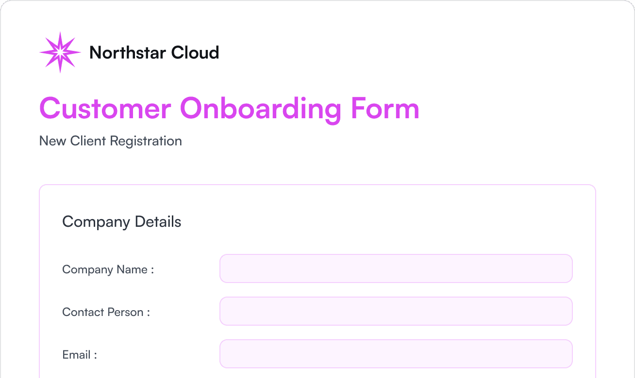 Fillable form illustration